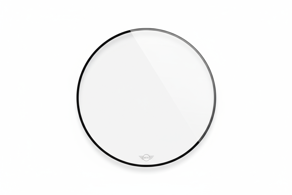 Round screen protector for the mini cooper