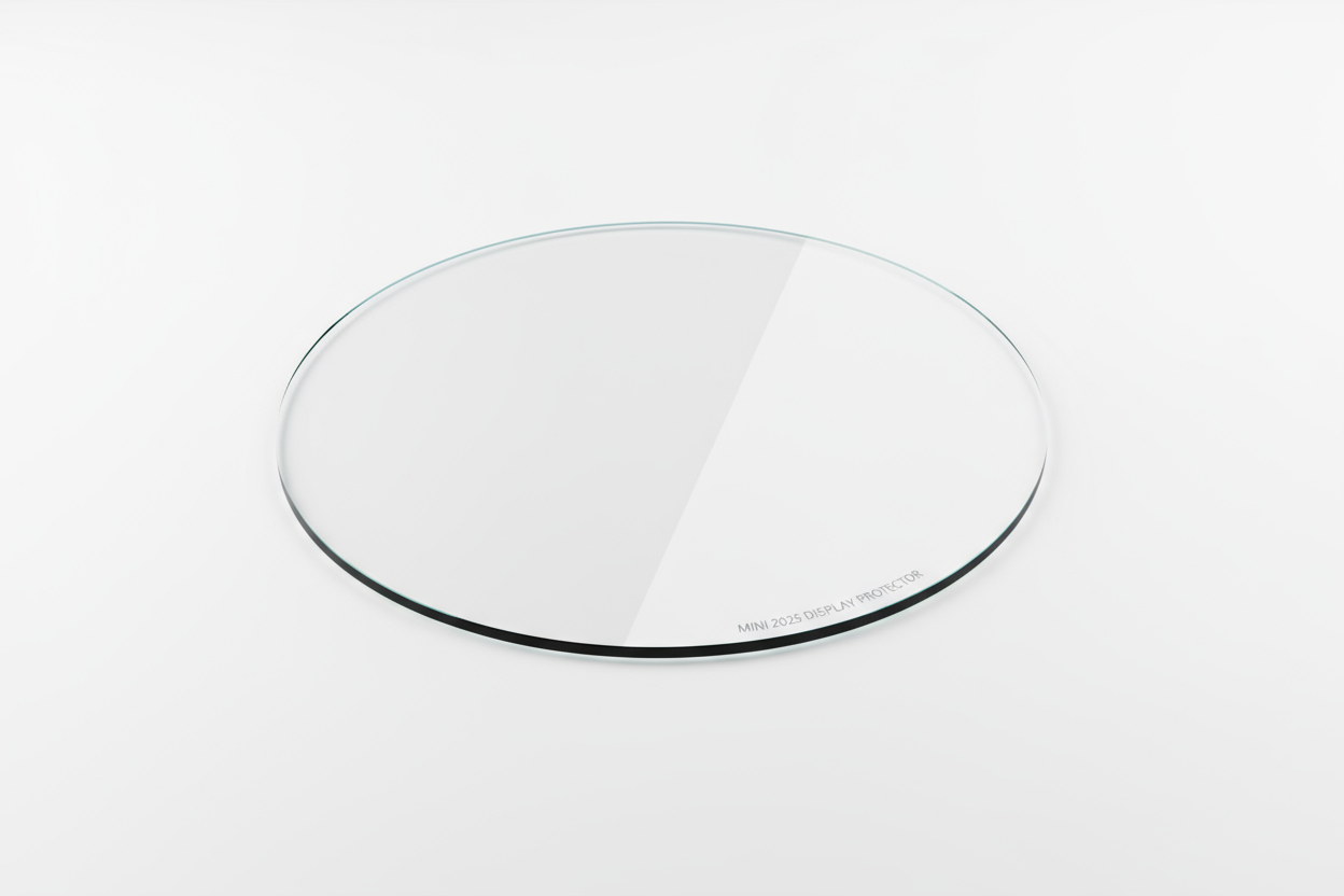 round screen tempered glass protector for the new 2025 Minis